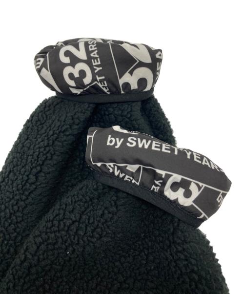 sy32 by sweet years（エスワイサーティトゥバイスィートイヤーズ）SY32 by SWEET YEARS (エスワイサーティトゥバイスィートイヤーズ) POLARTEC REVERSIBLE BR ブラック サイズ:XLの古着・服飾アイテム