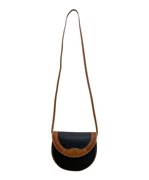 Christian Dior（クリスチャン ディオール）Christian Dior (クリスチャン ディオール) ヴィンテージショルダーバッグ ブラック サイズ:-の古着・服飾アイテム