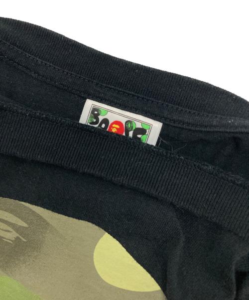 A BATHING APE（アベイシングエイプ）A BATHING APE (アベイシングエイプ) UNDEFEATED (アンディフィーテッド) プリントTシャツ ブラック サイズ:XLの古着・服飾アイテム