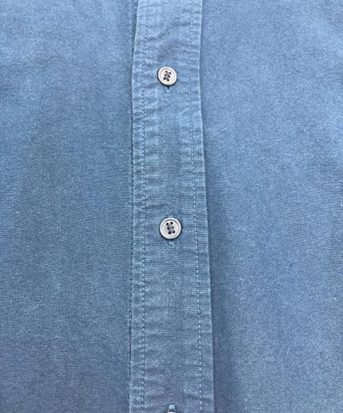 KITH（キス）KITH (キス) バンドカラー半袖シャツ ネイビー サイズ:Mの古着・服飾アイテム