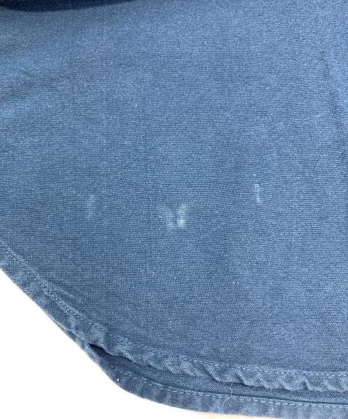 KITH（キス）KITH (キス) バンドカラー半袖シャツ ネイビー サイズ:Mの古着・服飾アイテム