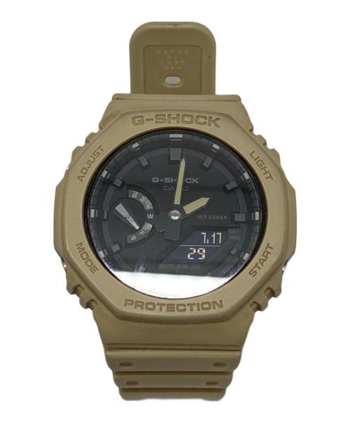 CASIO（カシオ）CASIO (カシオ) リストウォッチ ベージュ×ブラック サイズ:-の古着・服飾アイテム