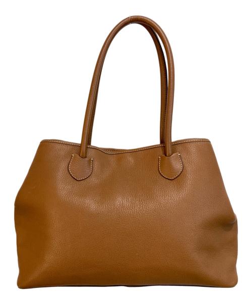 LAUREN RALPH LAUREN（ローレン ラルフ ローレン）LAUREN RALPH LAUREN (ローレン ラルフ ローレン) レザートートバッグ ブラウン サイズ:-の古着・服飾アイテム