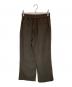 JOURNAL STANDARD relume (ジャーナルスタンダード レリューム) リネンコットンギャザータックパンツ ブラウン サイズ:SIZE M (38)：5000円