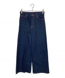 LEE（リー）の古着「STANDARD WARDROBE LASTIC ワイドパンツ」｜インディゴ