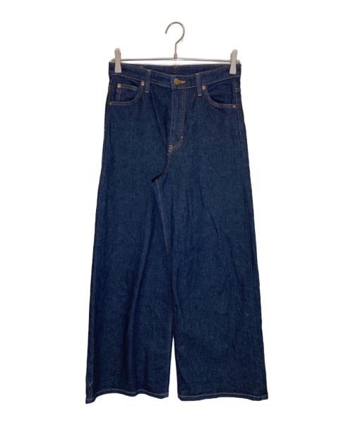 LEE（リー）LEE (リー) STANDARD WARDROBE LASTIC ワイドパンツ インディゴ サイズ:SIZE Mの古着・服飾アイテム