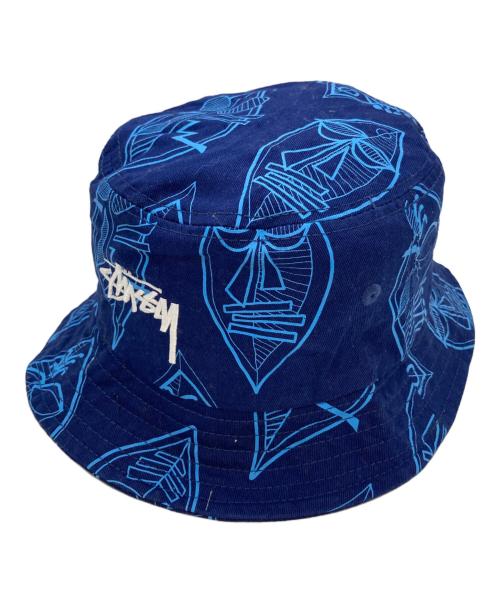 stussy（ステューシー）stussy (ステューシー) ZULU BUCKET HAT ブルー サイズ:-の古着・服飾アイテム