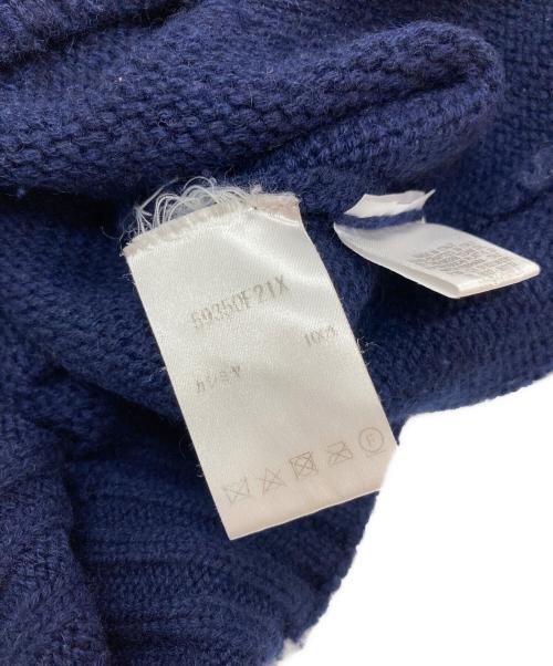 RING JACKET（リングジャケット）RING JACKET (リングジャケット) カシミヤタートルネックニット ネイビー サイズ:SIZE 48/Sの古着・服飾アイテム