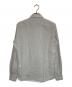 BORRELLI (ボレッリ) リネンコットンポプリンイタリアンカラーカジュアルシャツ グレー サイズ:SIZE M：9000円