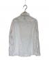 BORRELLI (ボレッリ) リネンコットンポプリンイタリアンカラーカジュアルシャツ ホワイト サイズ:SIZE M：12000円