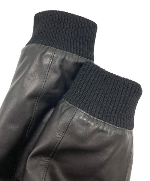 SERAPHIN（セラフィン）SERAPHIN (セラフィン) ラムレザージャケット ダークブラウン サイズ:SIZE 46の古着・服飾アイテム