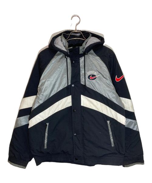 SUPREME（シュプリーム）SUPREME (シュプリーム) NIKE (ナイキ) Hooted Sport Jacket ブラック サイズ:Lの古着・服飾アイテム