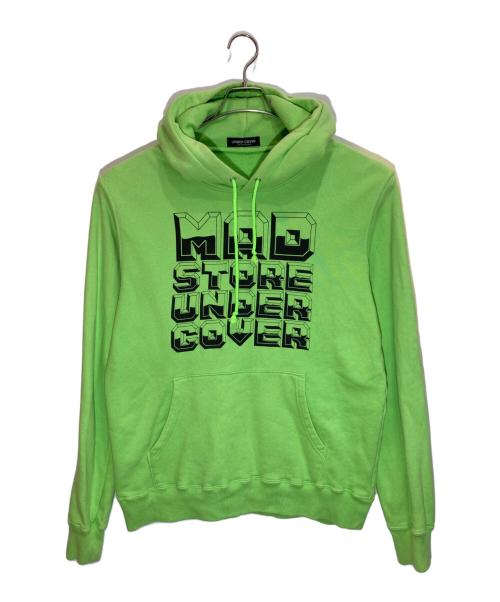 UNDERCOVER（アンダーカバー）UNDERCOVER (アンダーカバー) プリントパーカー グリーン サイズ:4の古着・服飾アイテム