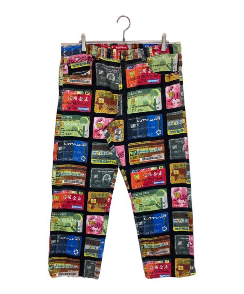 SUPREME（シュプリーム）Supreme (シュプリーム) Credit Cards Regular Jean マルチカラー サイズ:SIZE 36の古着・服飾アイテム