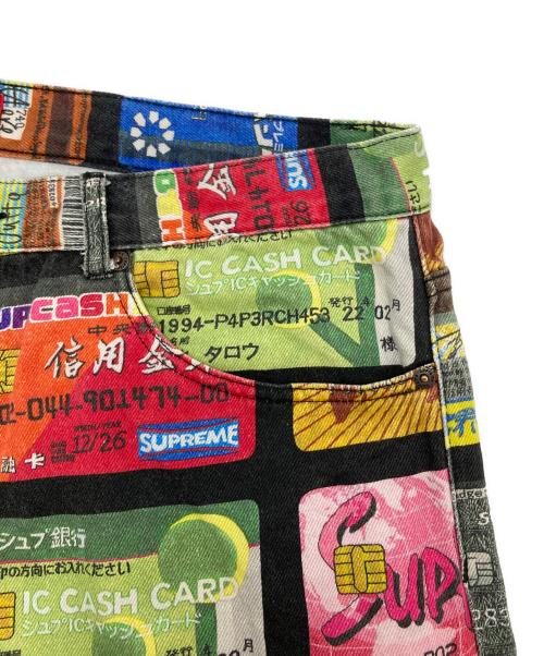 SUPREME（シュプリーム）Supreme (シュプリーム) Credit Cards Regular Jean マルチカラー サイズ:SIZE 36の古着・服飾アイテム