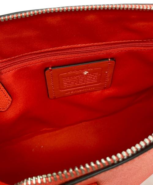 COACH（コーチ）COACH (コーチ) 2WAYバッグ コーラルレッドの古着・服飾アイテム