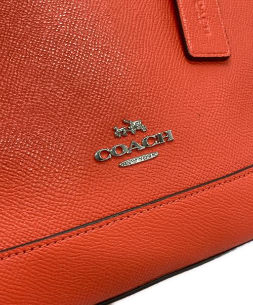 COACH（コーチ）COACH (コーチ) 2WAYバッグ コーラルレッドの古着・服飾アイテム