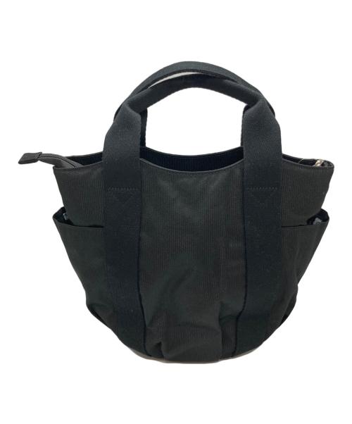 MARY QUANT（マリークヮント）MARY QUANT (マリークヮント) グラデーションロゴ2WAYトートバッグ ブラック サイズ:-の古着・服飾アイテム