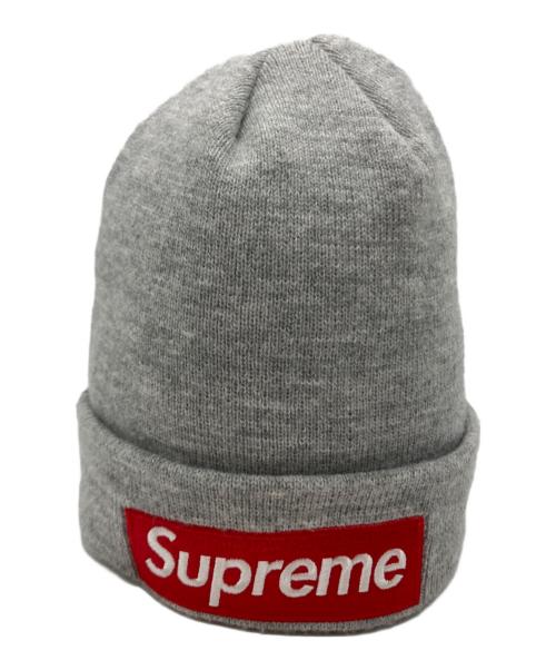 SUPREME（シュプリーム）Supreme (シュプリーム) New Era (ニューエラ) ボックスロゴビーニー グレーの古着・服飾アイテム