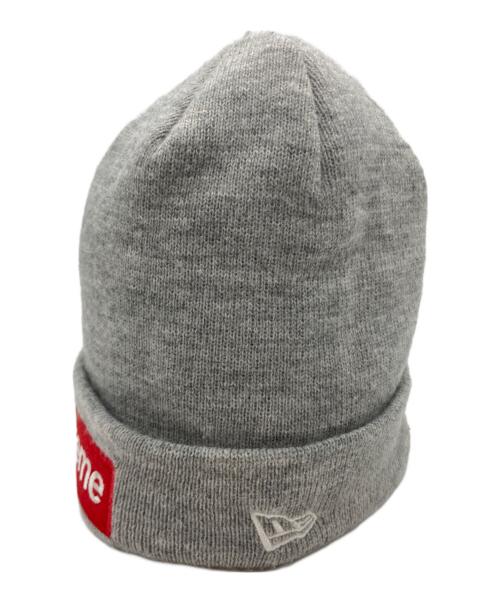SUPREME（シュプリーム）Supreme (シュプリーム) New Era (ニューエラ) ボックスロゴビーニー グレーの古着・服飾アイテム