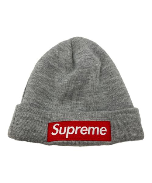 SUPREME（シュプリーム）Supreme (シュプリーム) New Era (ニューエラ) ボックスロゴビーニー グレーの古着・服飾アイテム