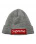 中古・古着 Supreme (シュプリーム) New Era (ニューエラ) ボックスロゴビーニー グレー：4000円