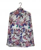 ETROエトロ）の古着「花柄シャツ」｜ホワイト×ピンク