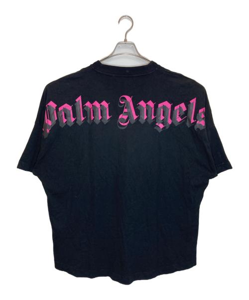 Palm Angels（パーム エンジェルス）Palm Angels (パーム エンジェルス) ロゴ半袖Tシャツ ブラック サイズ:XLの古着・服飾アイテム