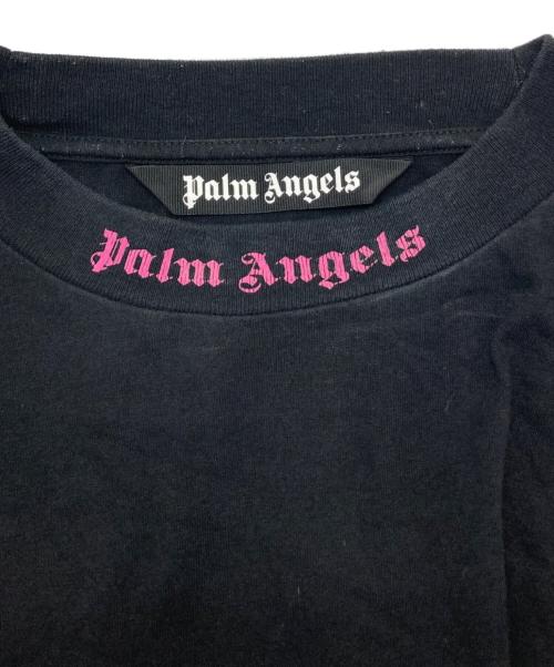 Palm Angels（パーム エンジェルス）Palm Angels (パーム エンジェルス) ロゴ半袖Tシャツ ブラック サイズ:XLの古着・服飾アイテム