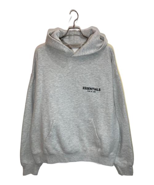 FOG ESSENTIALS（フィアオブゴッド エッセンシャル）FOG ESSENTIALS (フィアオブゴッド エッセンシャル) ロゴパーカー グレー サイズ:Ⅿの古着・服飾アイテム