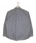 CAHLUMN (カウラム) Magazine Pocket Broad Shirt ホワイト×ネイビー サイズ:Ⅿ：7000円