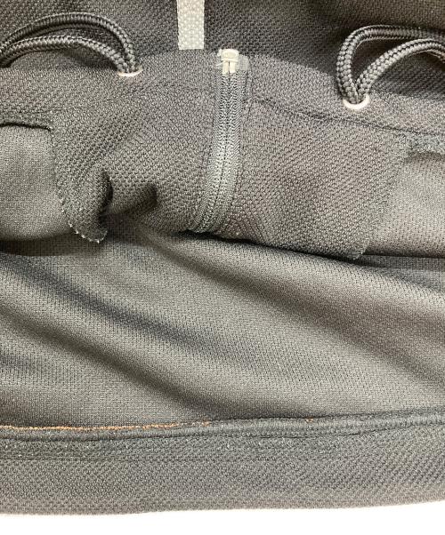 DIADORA（ディアドラ）DIADORA (ディアドラ) フーデッドジャケット ブラック×ボルドー サイズ:46の古着・服飾アイテム