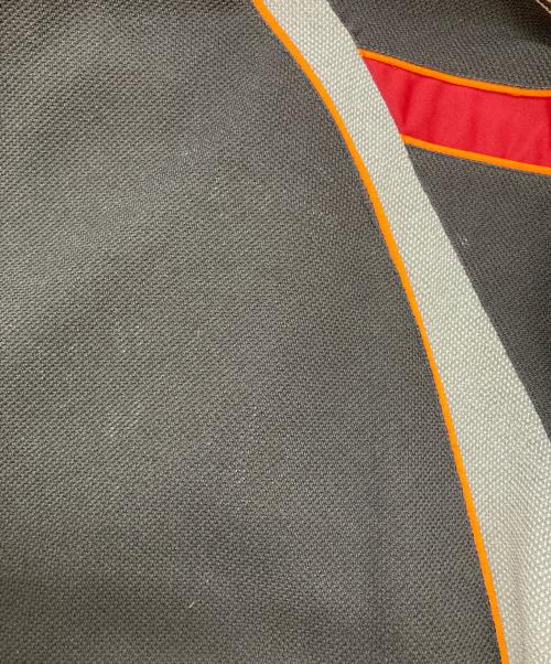 DIADORA（ディアドラ）DIADORA (ディアドラ) フーデッドジャケット ブラック×ボルドー サイズ:46の古着・服飾アイテム