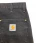 中古・古着 CarHartt (カーハート) ダブルニーペインターパンツ ブラック サイズ:SIZE W34×L30：27000円