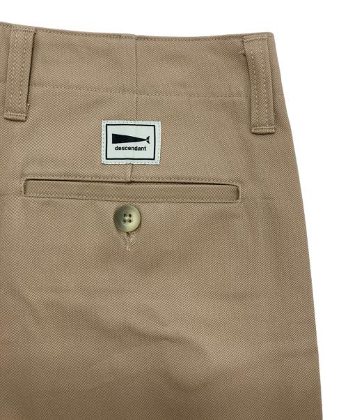 DESCENDANT（ディセンダント）DESCENDANT (ディセンダント) DC-6 Wide ベージュ サイズ:3の古着・服飾アイテム