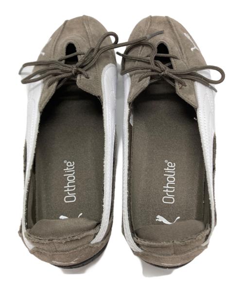 PUMA（プーマ）PUMA (プーマ) SPEEDCAT BALLET NOVA グレー×ホワイト サイズ:SIZE 23cmの古着・服飾アイテム