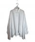 ENFOLD（エンフォルド）の古着「BALLON HEM SHIRT」｜ホワイト