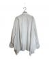 ENFOLD (エンフォルド) BALLON HEM SHIRT ホワイト サイズ:SIZE M (38)：6000円