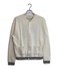 maison kitsune（メゾンキツネ）の古着「Mont Fuji Teddy Jacket」｜アイボリー