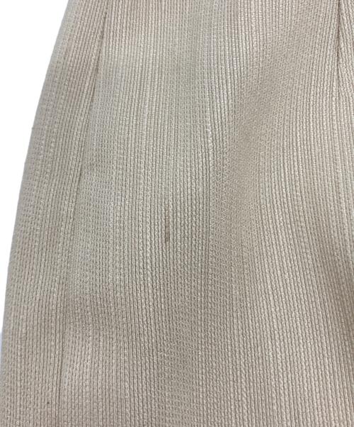Christian Dior（クリスチャン ディオール）Christian Dior (クリスチャン ディオール) 金ボタンシルクジャケットセットアップ ベージュ サイズ:SIZE 9の古着・服飾アイテム