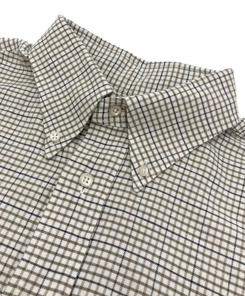 ARROW（アロー）ARROW (アロー) 半袖ボタンダウンシャツ ベージュ サイズ:SIZE 16 1/2の古着・服飾アイテム