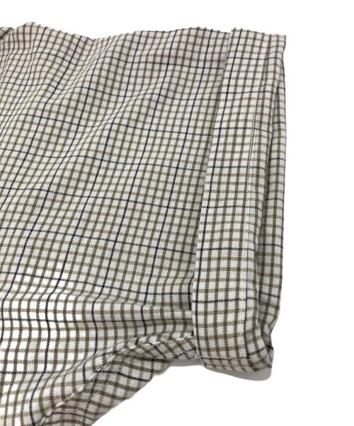ARROW（アロー）ARROW (アロー) 半袖ボタンダウンシャツ ベージュ サイズ:SIZE 16 1/2の古着・服飾アイテム