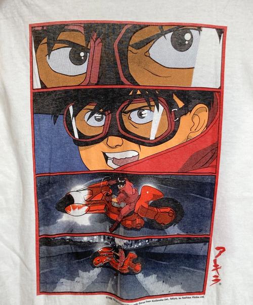 FASHION VICTIM（ファッションヴィクティム）FASHION VICTIM (ファッションヴィクティム) 金田プリントTシャツ ホワイト サイズ:SIZE Lの古着・服飾アイテム
