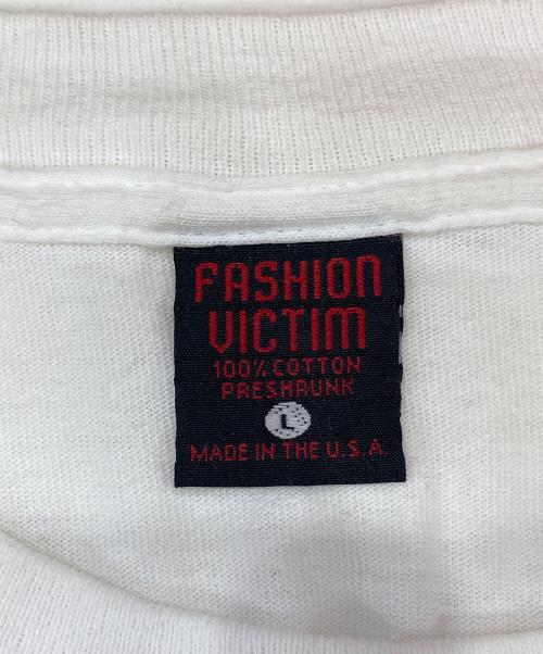 FASHION VICTIM（ファッションヴィクティム）FASHION VICTIM (ファッションヴィクティム) 金田プリントTシャツ ホワイト サイズ:SIZE Lの古着・服飾アイテム