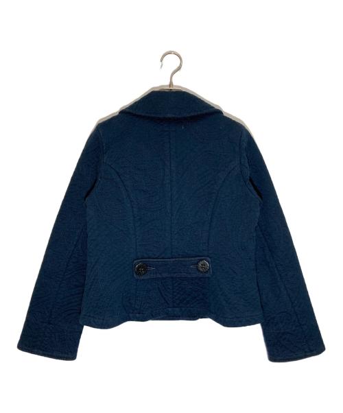 RRL（ダブルアールエル）RRL (ダブルアールエル) キルティングコットンジャージーPコート ネイビー サイズ:2の古着・服飾アイテム