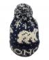 MONCLER（モンクレール）の古着「ノルディックニット帽」｜ネイビー