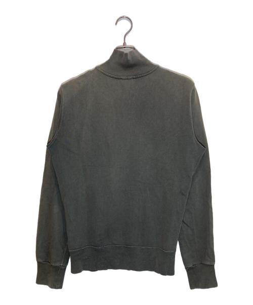 DIESEL（ディーゼル）DIESEL (ディーゼル) ジップスウェット カーキ サイズ:Sの古着・服飾アイテム