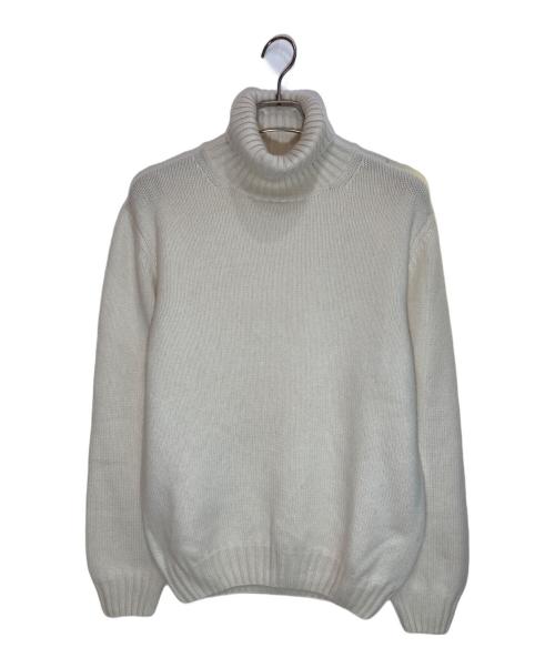 RING JACKET（リングジャケット）RING JACKET (リングジャケット) CASHMERE SWEATER アイボリー サイズ:2の古着・服飾アイテム