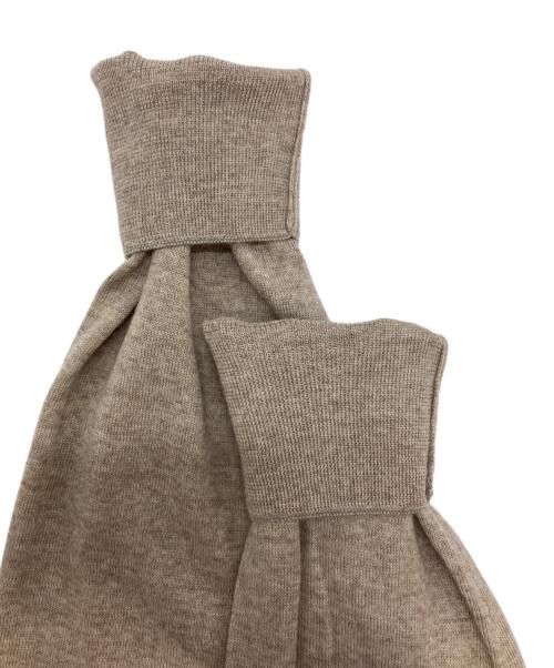 GRAN SASSO（グランサッソ）GRAN SASSO (グランサッソ) スーパータスマニア18Gモックネック ベージュ サイズ:48の古着・服飾アイテム