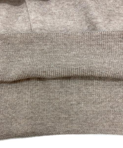 GRAN SASSO（グランサッソ）GRAN SASSO (グランサッソ) スーパータスマニア18Gモックネック ベージュ サイズ:48の古着・服飾アイテム